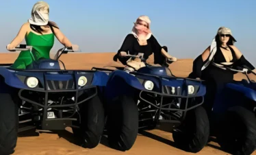 Quad Biking in Desert